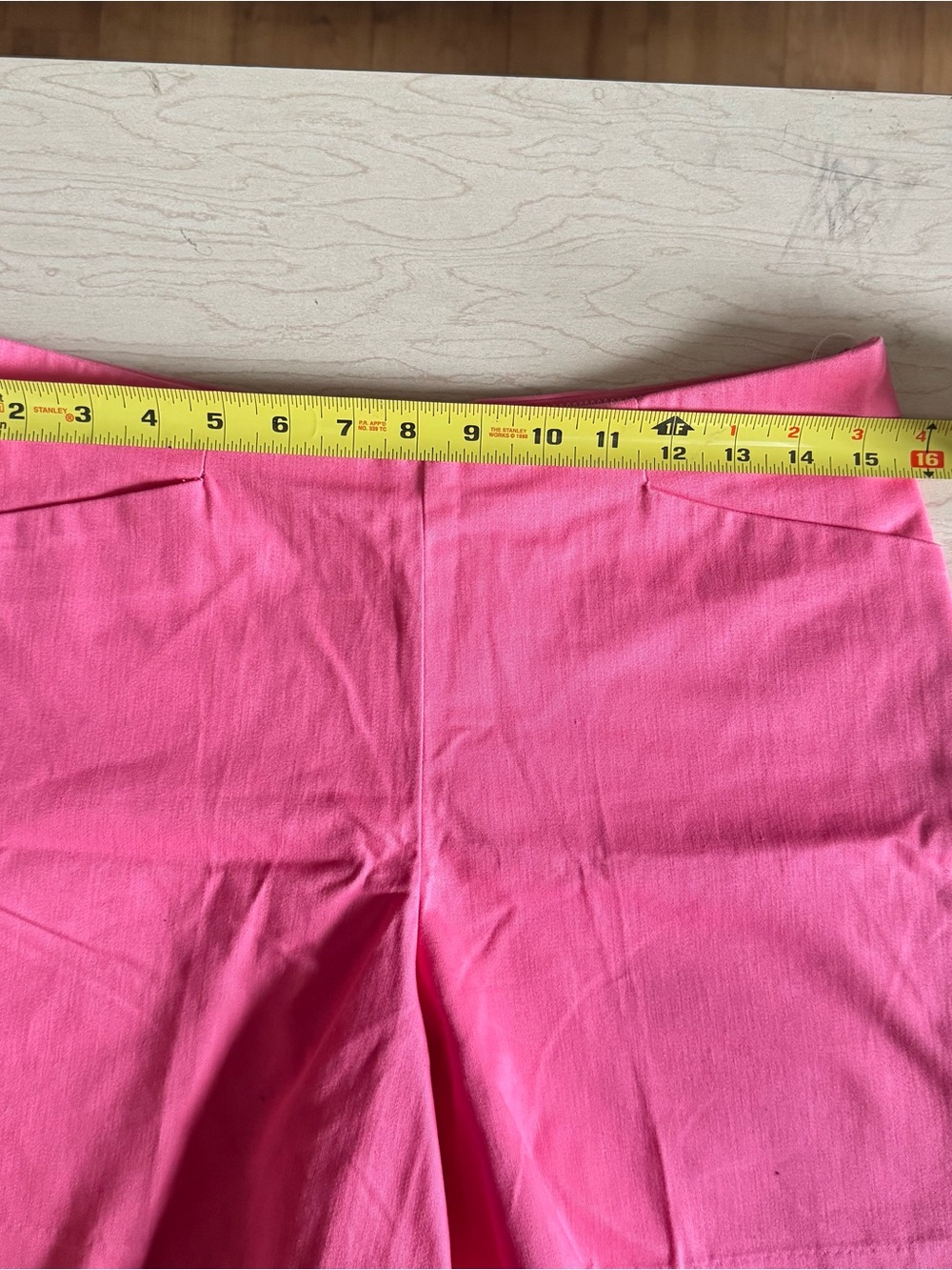 Lilly Pulitzer high waist stretch Haley short in pink salmon size 4 - Picture 6 of 8